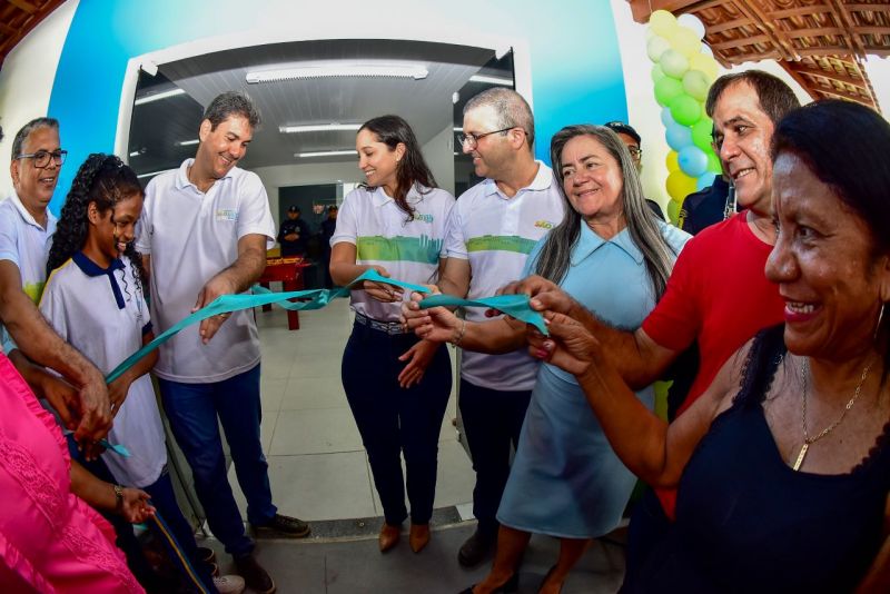 Prefeito Eduardo Braide inaugura mais duas escolas novas, no Maracanã e&nbsp;Estiva