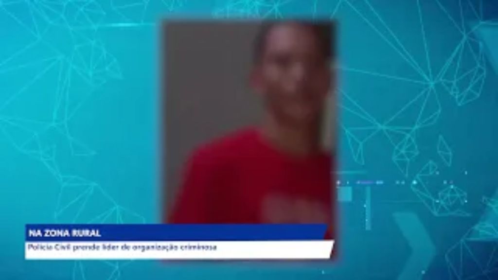 LÍDER DE ORGANIZAÇÃO CRIMINOSA É PRESO NA ZONA RURAL DE SÃO&nbsp;LUÍS