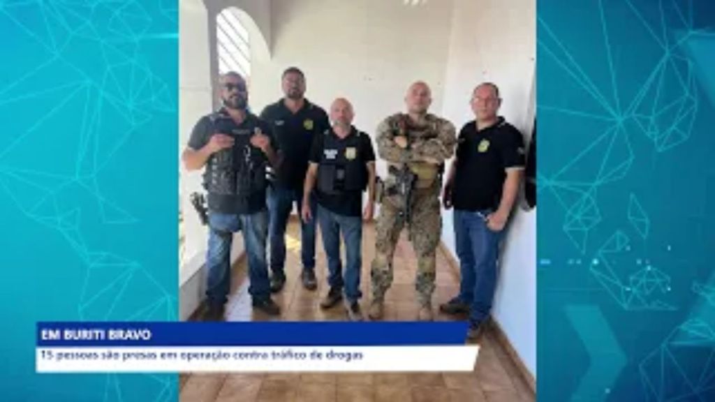 OPERAÇÃO CONTRA TRÁFICO DE DROGAS PRENDE 15 SUSPEITOS EM BURITI&nbsp;BRAVO