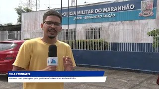 HOMEM COM PASSAGEM PELA POLÍCIA É BALEADO NA VILA&nbsp;EMBRATEL