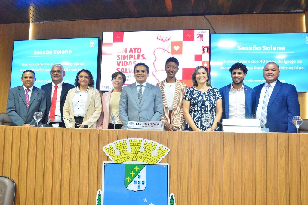 Câmara realiza homenagem à Igreja de Jesus Cristo dos Santos dos Últimos Dias pelos 40 anos de atuação em São&nbsp;Luís