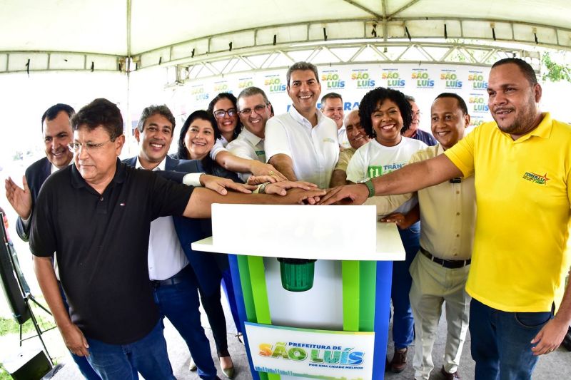 Prefeito Eduardo Braide inicia obras do Trânsito Livre na rotatória do São&nbsp;Francisco