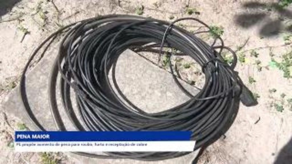 PROJETO DE LEI PROPÕE AUMENTO DA PENA PARA ROUBO, FURTO E RECEPTAÇÃO DE COBRE EM SÃO LUÍS