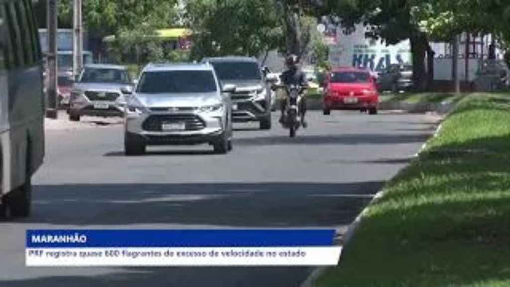 PRF REGISTRA MAIS DE 600 FLAGRANTES DE EXCESSO DE VELOCIDADE EM ESTRADAS DO MARANHÃO
