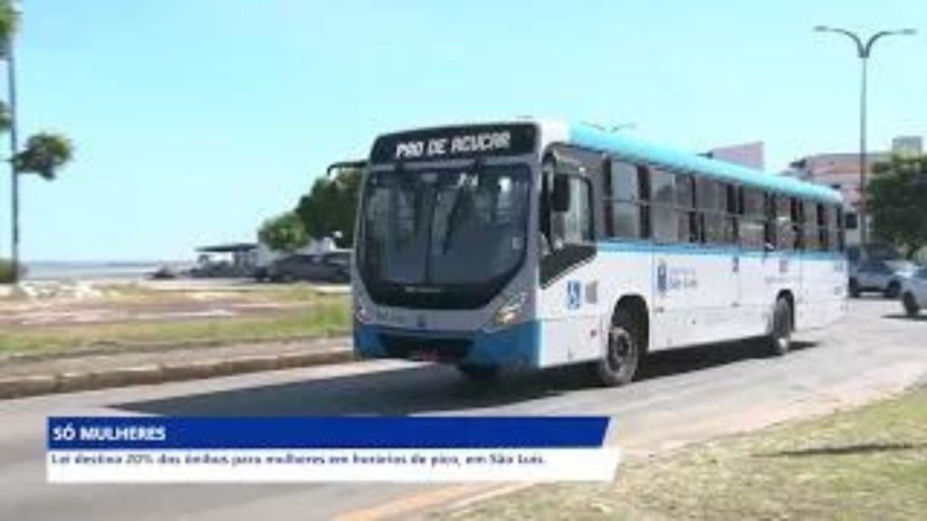 PROMULGADA LEI QUE DESTINA 20% DA FROTA DE ÔNIBUS EXCLUSIVOS PARA MULHERES NO HORÁRIO DE&nbsp;PICO