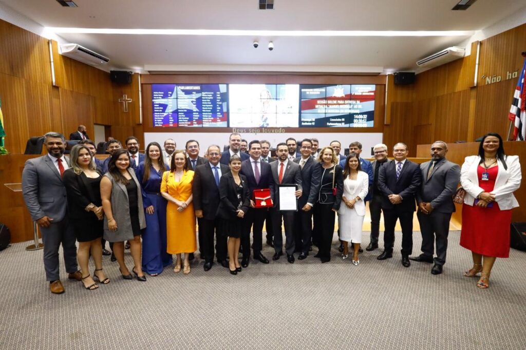 Assembleia Legislativa do Maranhão homenageia Kleber Moreira com Medalha do Mérito&nbsp;Legislativo