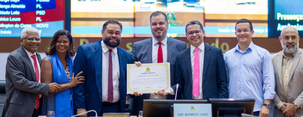 Assembleia concede Título de Cidadão Maranhense ao ex-diretor da Emserh, Raul Fagner&nbsp;Leite