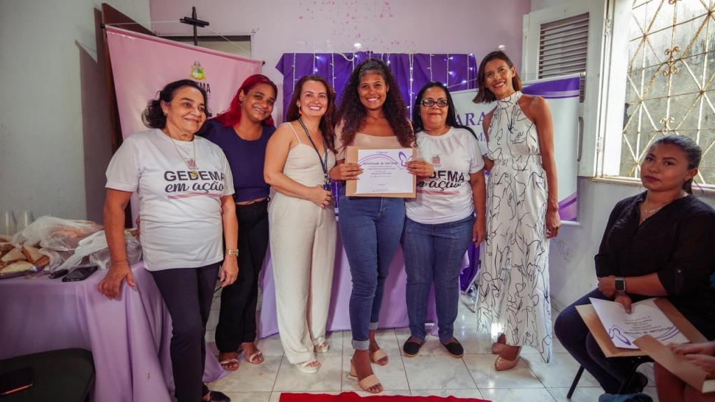 Gedema e Instituto Embelleze capacitam mulheres do município de São José de Ribamar