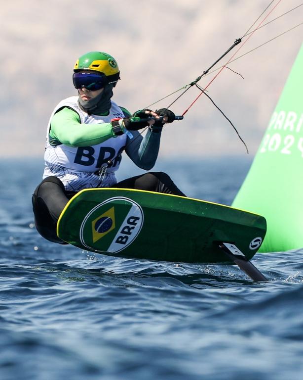 Paris 2024: Bruno Lobo faz história ao terminar em sexto lugar na Fórmula&nbsp;Kite