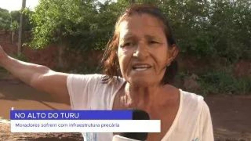ALTO DO TURU SOFRE COM FALTA DE INFRAESTRUTURA E SERVIÇOS&nbsp;PÚBLICOS