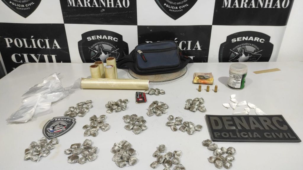 Polícia Civil prende três suspeitos por tráfico de drogas em&nbsp;Timon