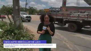 DESCARTE IRREGULAR DE LIXO NA ESTRADA DA MAIOBA IMPACTA SAÚDE PÚBLICA