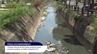 VALA CHEIA DE LIXO PREOCUPA MORADORES NO BAIRRO COHAB ANIL&nbsp;IV
