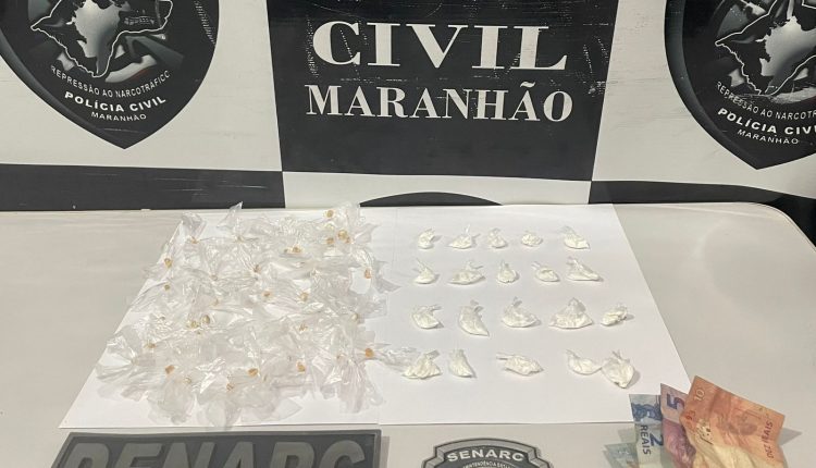 Polícia Civil deflagra operação de repressão ao tráfico de drogas e prende homem, em&nbsp;Timon