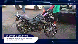 DOIS ACIDENTES GRAVES NA BR-135 SÃO REGISTRADOS EM SÃO LUÍS E PERITORÓ