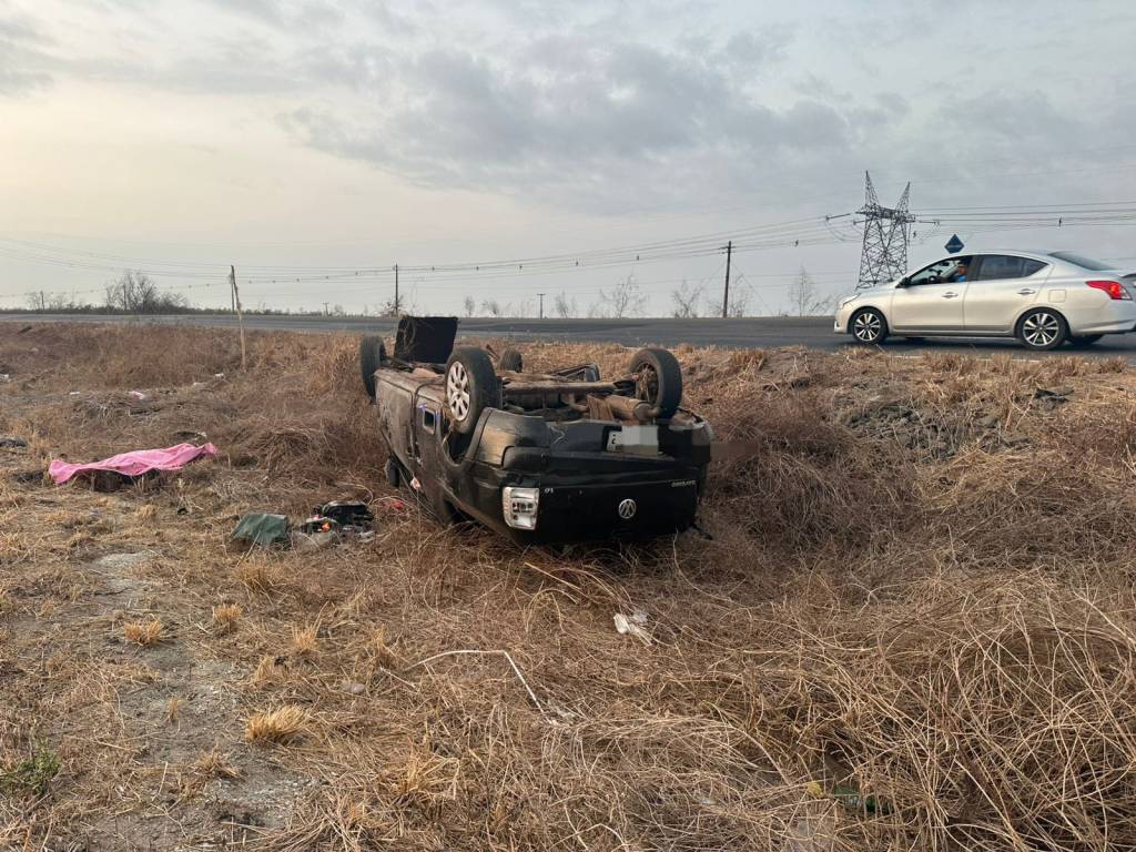 Policial militar morre em acidente de capotamento na BR-135