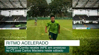 Sampaio Corrêa enfrenta IAPE em amistoso neste sábado no CT José Carlos&nbsp;Macieira