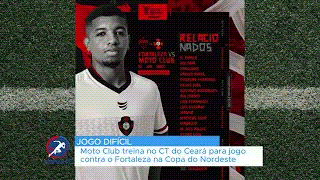 MOTO CLUB DESFALCADO ENCARA O FORTALEZA NA COPA DO&nbsp;NORDESTE