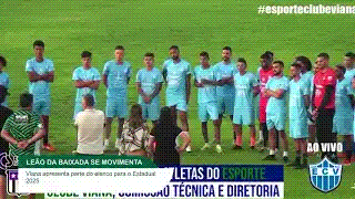 VIANA APRESENTA ELENCO PARA O ESTADUAL&nbsp;2025