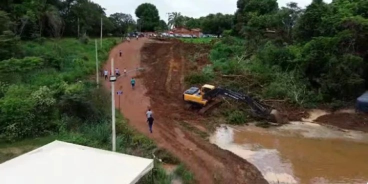 Início das obras para construção do acesso a balsas entre Aguiarnópolis e Estreito começaram