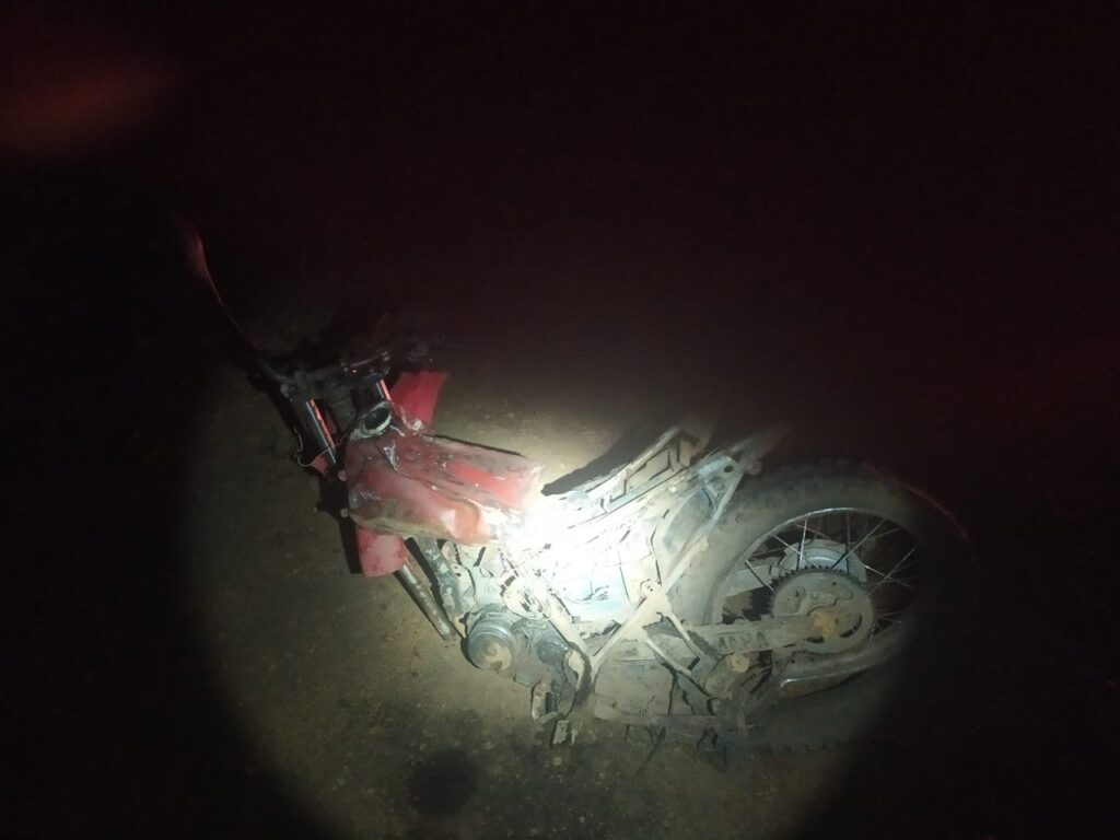 Colisão frontal na BR-135 deixa motociclista morto em São Domingos do Maranhão