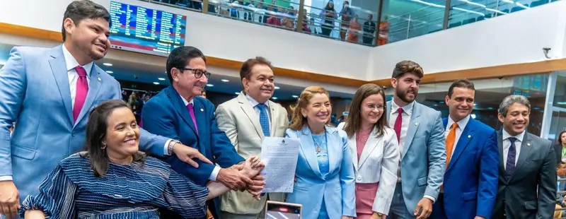 Iracema Vale é empossada como presidente da Assembleia Legislativa do&nbsp;Maranhão