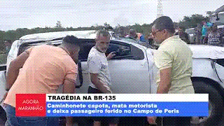 GRAVE ACIDENTE NO CAMPO DE PERIS DEIXA UM MORTO E UM FERIDO