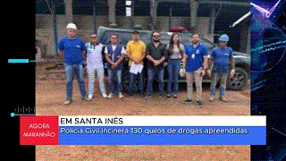130 KG DE DROGAS INCINERADOS EM SANTA&nbsp;INÊS