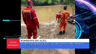 Jovem desaparece após cair de canoa no Rio Mearim