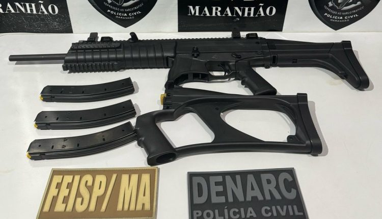 Polícia Civil do Maranhão apreende arma de fogo e combate tráfico de drogas em&nbsp;Timon