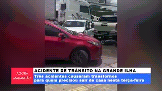 Acidente com 10 veículos causa congestionamento na Avenida Jerônimo de Albuquerque