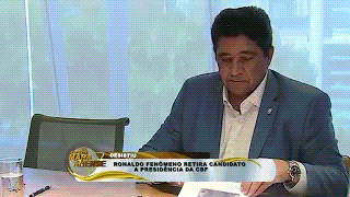 Ronaldo Fenômeno desiste de candidatura à presidência da&nbsp;CBF