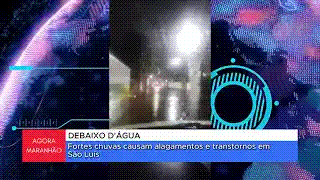 SÃO LUÍS DEBAIXO D’ÁGUA!