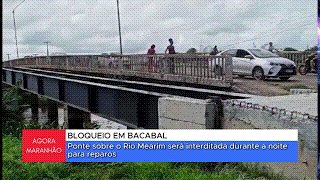 PONTE SOBRE O RIO MEARIM SERÁ&nbsp;INTERDITADA