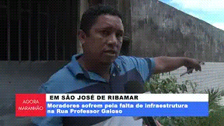 MORADORES RECLAMAM DE RUAS ESBURACADAS EM SÃO JOSÉ DE RIBAMAR&nbsp;🚧🌧️