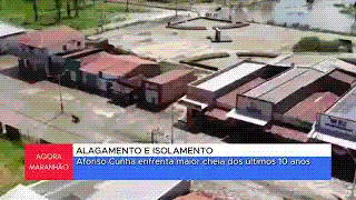 IMAGENS AÉREAS MOSTRAM DESTRUIÇÃO APÓS CHEIA EM AFONSO CUNHA&nbsp;🌊📷
