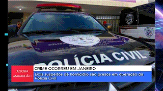 SUSPEITOS DE HOMICÍDIO SÃO PRESOS EM PAÇO DO&nbsp;LUMIAR