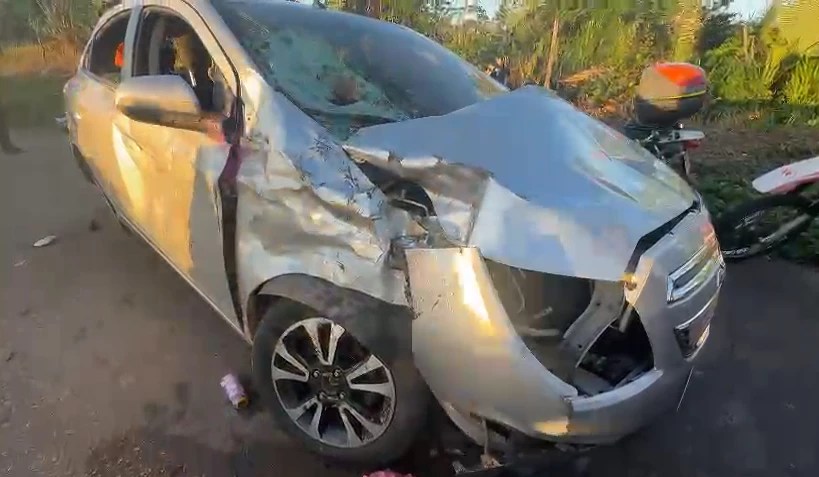 Casal morre após ser atingido por carro dirigido por motorista embriagado em&nbsp;Bacabal