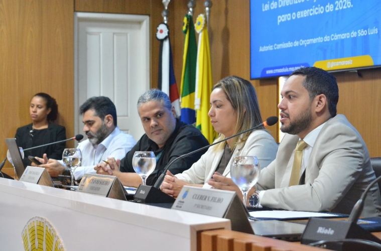 Câmara de São Luís inicia debate sobre LDO 2026 com previsão orçamentária de R\$ 6,1 bilhões