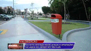 GOVERNO ENTREGA NOVAS PRAÇAS NA LAGOA DA JANSEN&nbsp;🏞️🌿