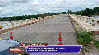 PONTE DOS ÍNDIOS É REABERTA APÓS REFORMA NA BR-316&nbsp;🚧🌉