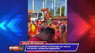 TRABALHADORES FAZEM PROTESTO E OBRAS DA PONTE JK SÃO&nbsp;PARALISADAS