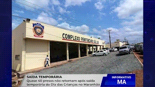 39 DETENTOS NÃO RETORNAM DE SAÍDA TEMPORÁRIA EM SÃO&nbsp;LUÍS