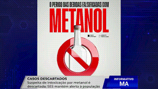 GOVERNO DESCARTA CASOS DE INTOXICAÇÃO POR METANOL NA GRANDE SÃO LUÍS