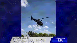 POLÍCIA DIVULGA IMAGENS DE SUSPEITOS DE ASSALTO A BANCO EM ITAPECURU-MIRIM