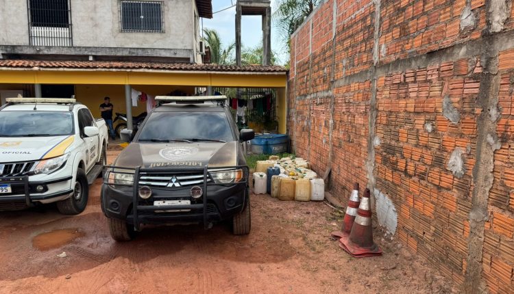 Polícia Civil apreende grande quantidade de combustível armazenado irregularmente em São&nbsp;Luís