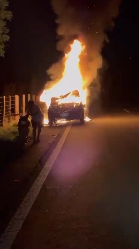 Acidente entre carro e moto deixa um morto na BR-226, em Jenipapo dos&nbsp;Vieiras