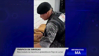 MEIA TONELADA DE MACONHA APREENDIDA EM AÇÃO DA PM NA GRANDE&nbsp;ILHA