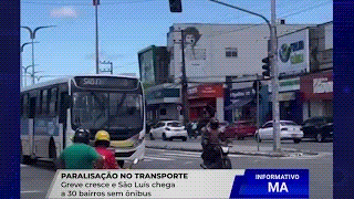 CAOS NO TRANSPORTE: 30 BAIRROS DE SÃO LUÍS SEM ÔNIBUS COM NOVA PARALISAÇÃO DE&nbsp;RODOVIÁRIOS