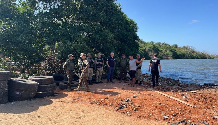 Polícia Civil desmonta aterro irregular em área de mangue no bairro São Viana, em São&nbsp;Luís